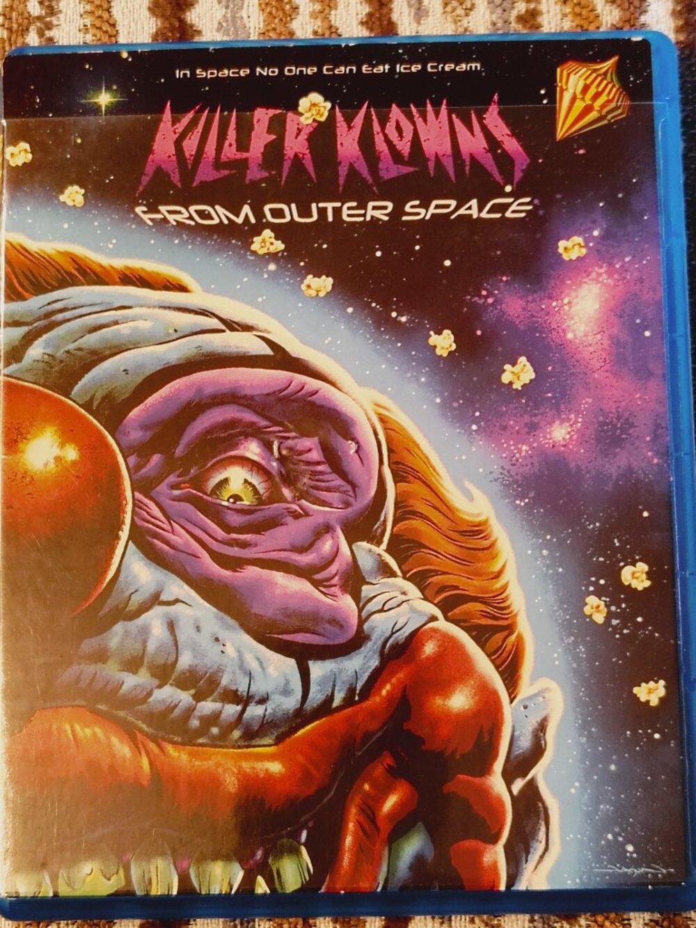 Killer Klowns From Outer Space Blu-Ray With Alternate Artwork Insert